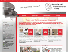 Tablet Screenshot of flieseninnovation.de